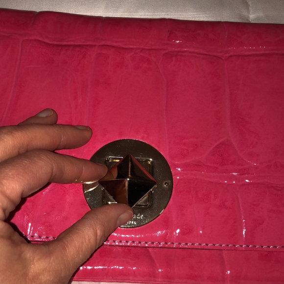 $53 firm NWOT new pink kate spade purse stunning reg $395 - Picture 10 of 11